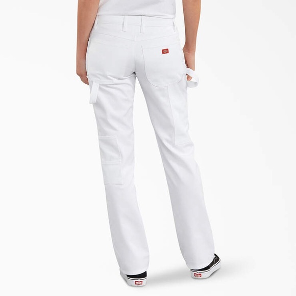 Dickies white pants size 4 - Picture 2 of 2